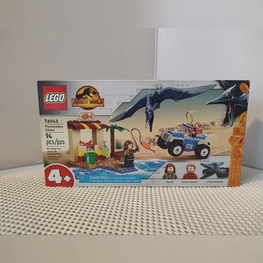 Lego 76943 Pteranodon Chase Jurassic World NWT Building Toy Set